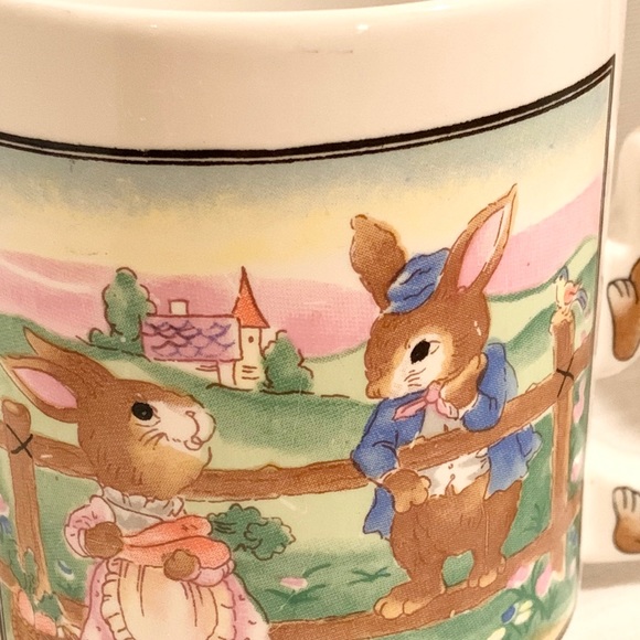 Vintage Peter Rabbit Mug / Beatrix Potter Mug. - Picture 8 of 17